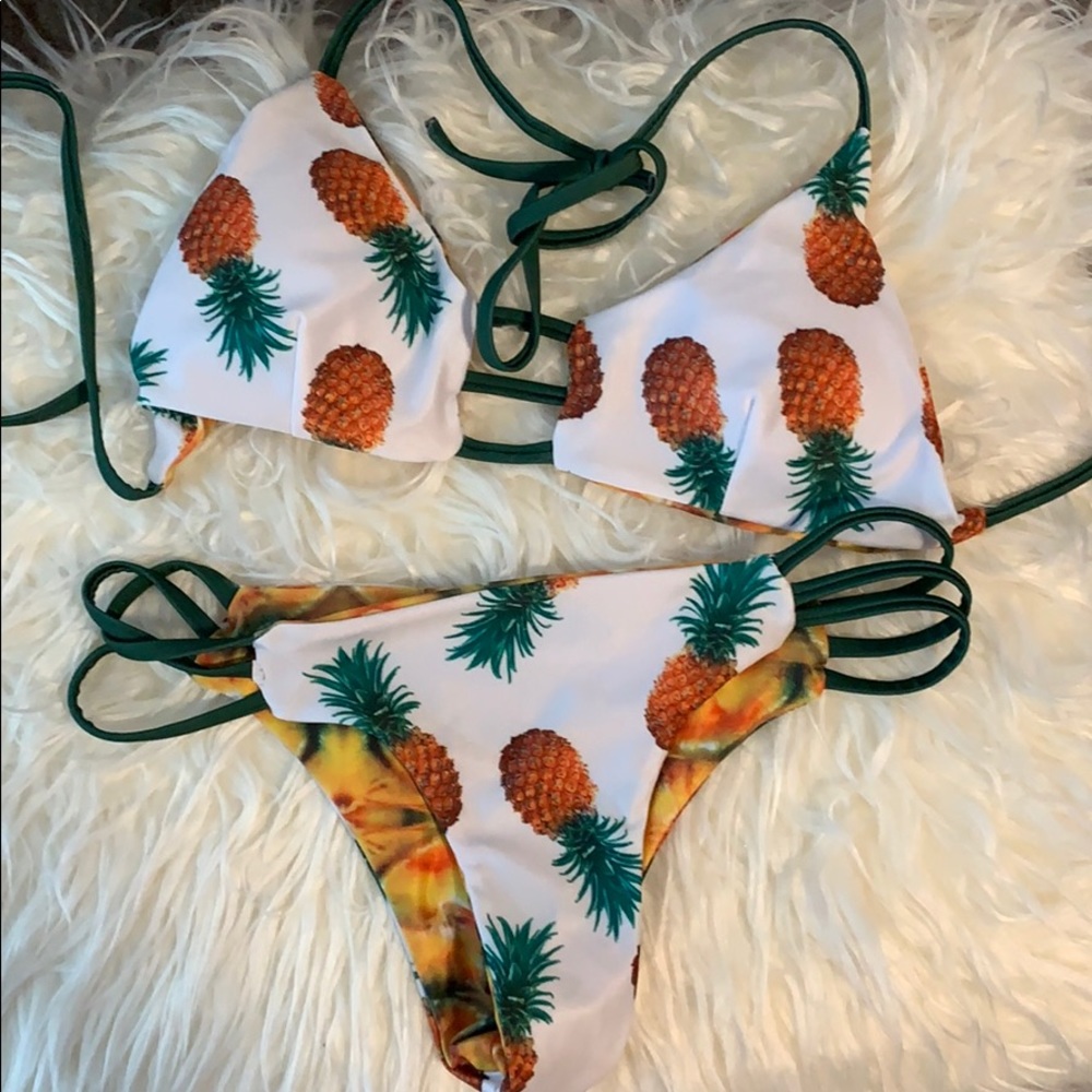 Pineapple bikini